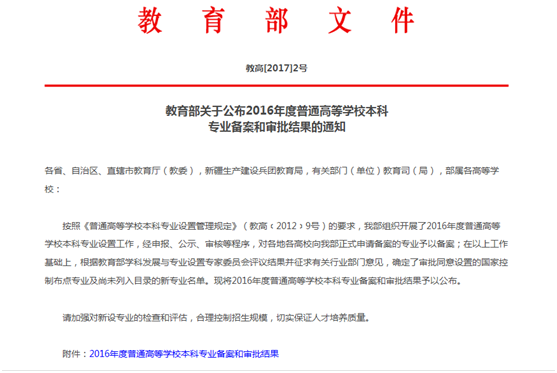 beat365官网新增视觉传达设计等四个本科专业