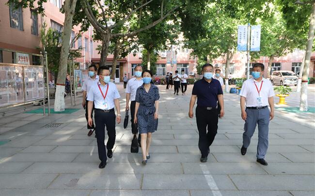 省教育厅督导调研组莅临beat365官网调研指导复学复课工作