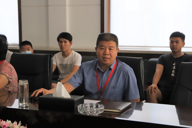 献身国防  青春无悔---beat365官网举行2020年应征入伍新兵座谈会