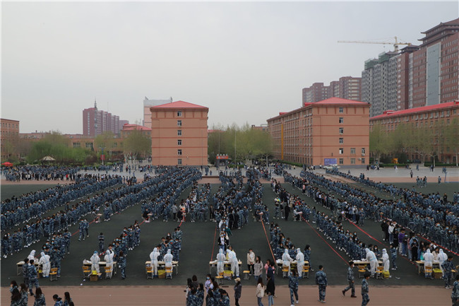 复学返校后beat365官网开展核酸检测工作