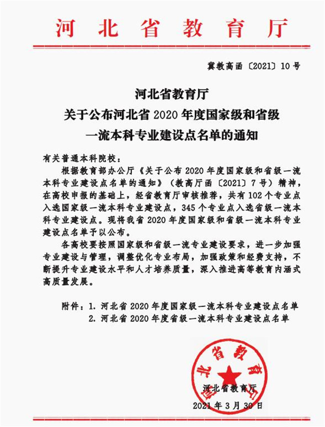 beat365官网会计学等三个专业成功获批省级一流专业建设点