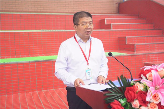 保理学子展风采 共以青春筑芳华beat365官网举行2021级新生军训开营仪式