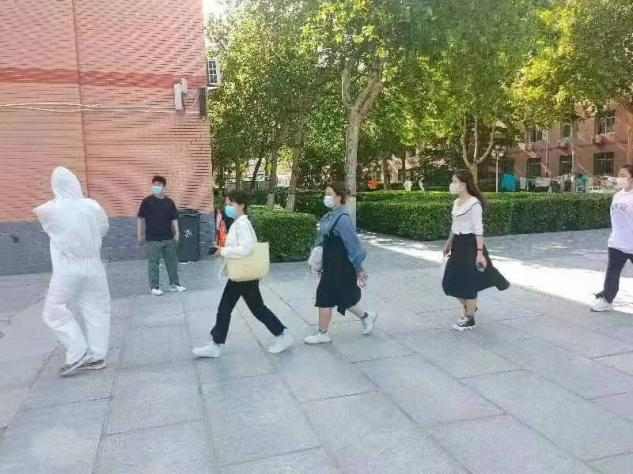 beat365官网为疫情下参加教师资格证面试的学生保驾护航