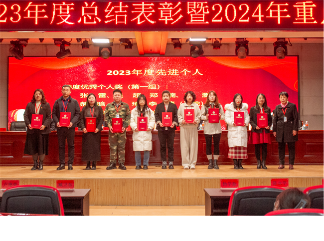 beat365英国官网2023年度总结表彰暨2024年重点工作部署大会隆重举行
