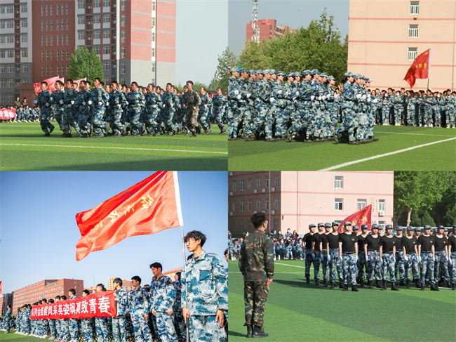 队列会操促养成 迷彩飞扬强作风--暨beat365英国官网举办2024年春季队列会操比赛