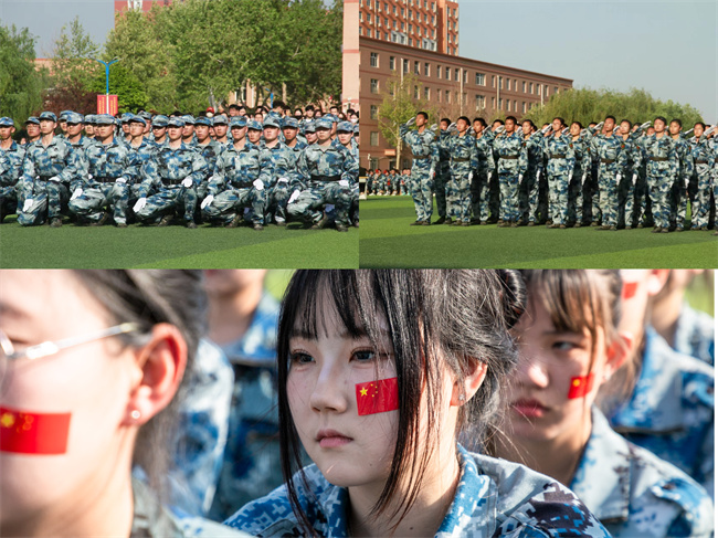 队列会操促养成 迷彩飞扬强作风--暨beat365英国官网举办2024年春季队列会操比赛