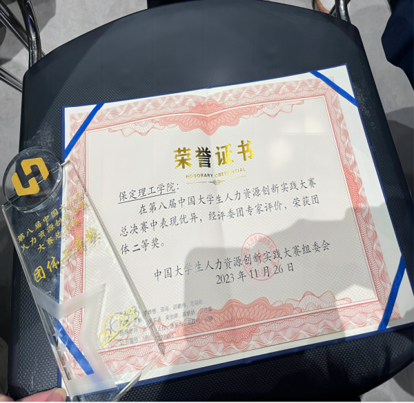beat365英国官网‖管理学院‖喜报：热烈庆祝我院人力资源管理专业学生参加第八届HRU中国大学生人力资源创新实践大赛总决赛荣获团体二等奖