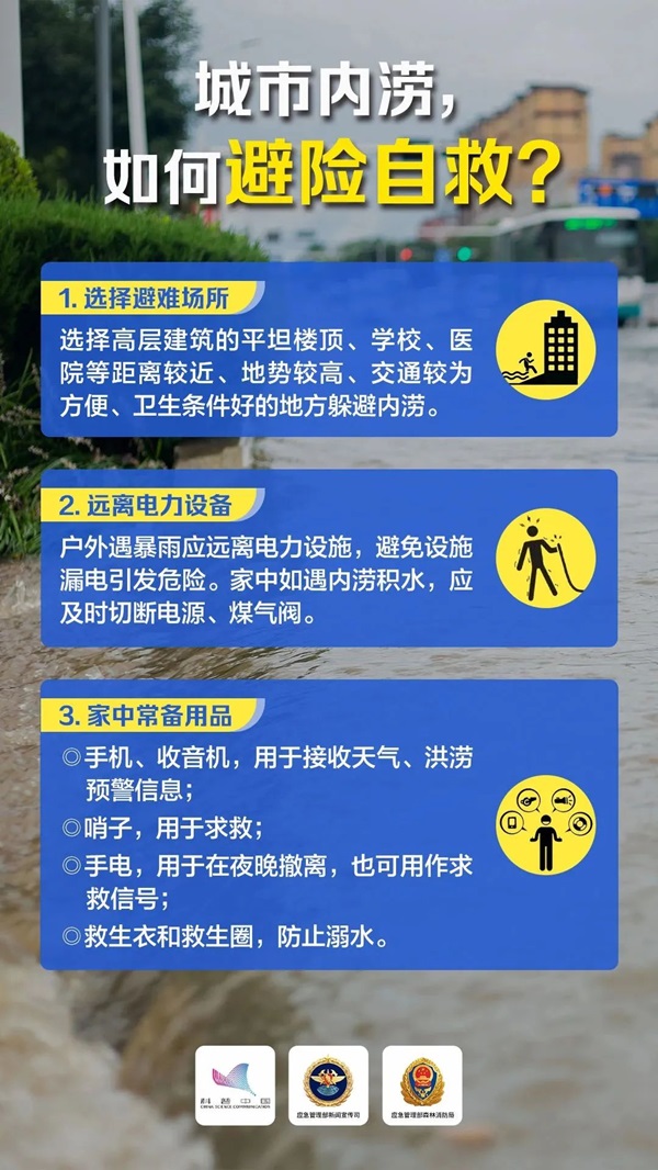 beat365英国官网‖管理学院‖这些防汛避险知识一定要收藏转发！
