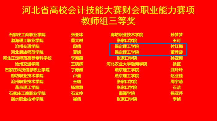 beat365英国官网会计学院 2024年河北省高校会计技能大赛财会职业能力赛项 多赛道全面开花！