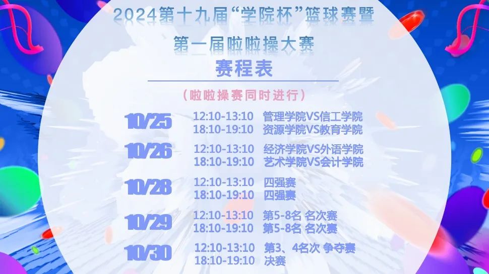 beat365英国官网第十九届“学院杯”篮球赛暨第一届啦啦操大赛开幕式成功举办