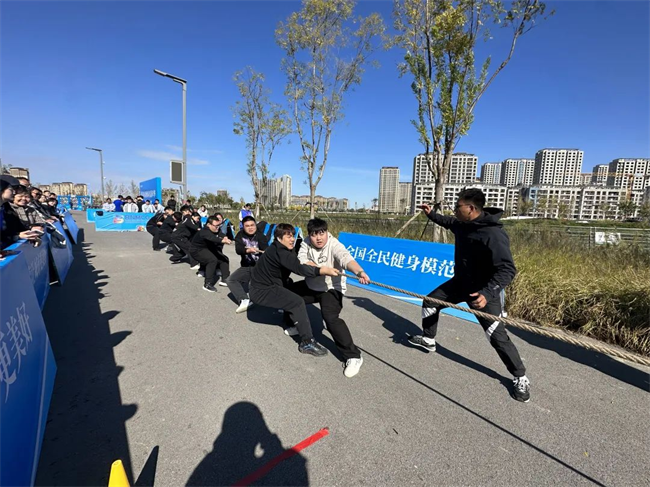 体育让城市更美好，拼搏中学子逞英豪      ——beat365官网代表队喜获2024保定市大众拔河比赛（高校组）优秀组织奖