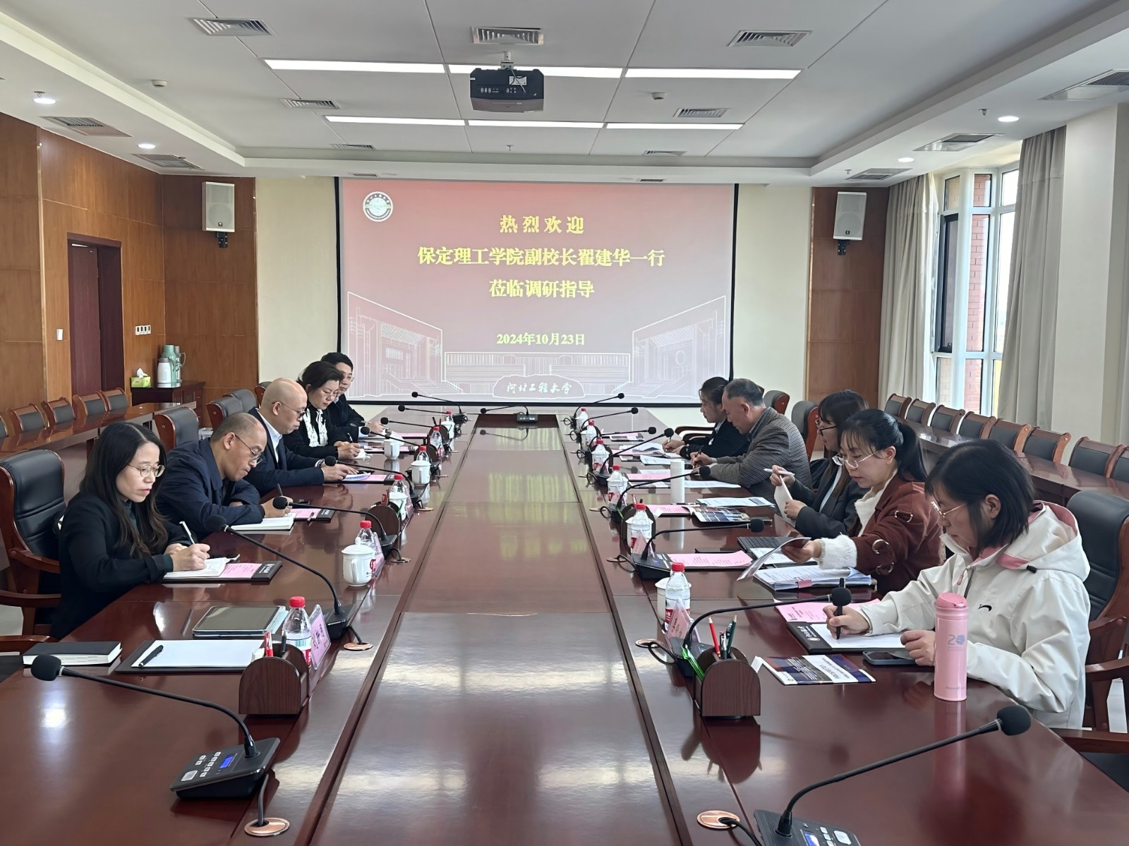 beat365英国官网赴河北工程大学调研学习