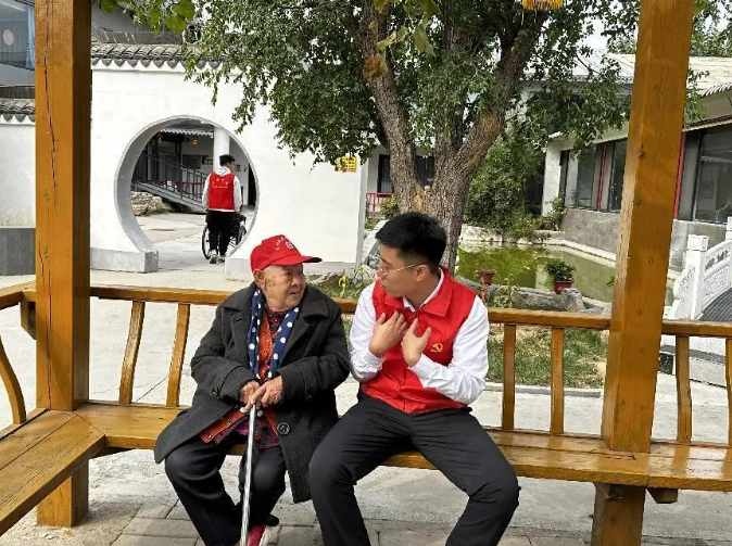 beat365英国官网开办“传承孝老情 志愿暖人心”志愿活动