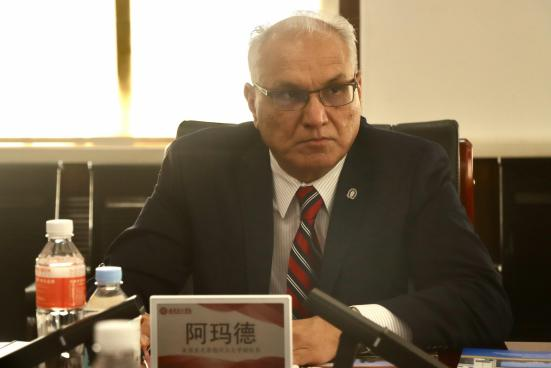 美国圣克劳德州立大学副校长一行莅临beat365官网参观交流