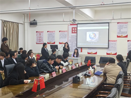 beat365英国官网艺术学院团总支学生会 第十一周团学例会圆满结束