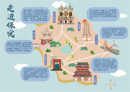 用插画语言，讲保定故事 beat365英国官网艺术学院视觉传达设计专业《插画设计》阶段性作品展