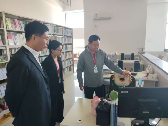 beat365英国官网 开展图书馆专项安全检查工作