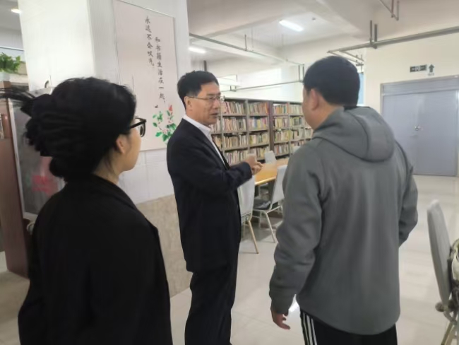 beat365英国官网 开展图书馆专项安全检查工作