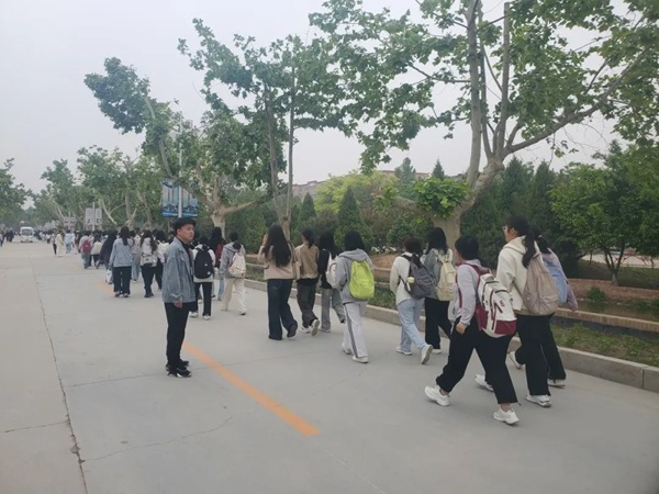养成教育|beat365英国官网|管理学院|“文明右行”，共筑校园文明新风尚