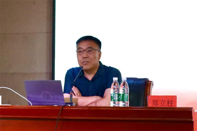 穿越硝烟岁月，回望文艺征程——beat365英国官网邀请河北大学郑立柱教授作“晋察冀边区文艺及其时代价值”专题讲座