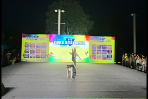 beat365英国官网啦啦操队 勇夺全国联赛（保定站）公开青年乙组单项冠、亚军