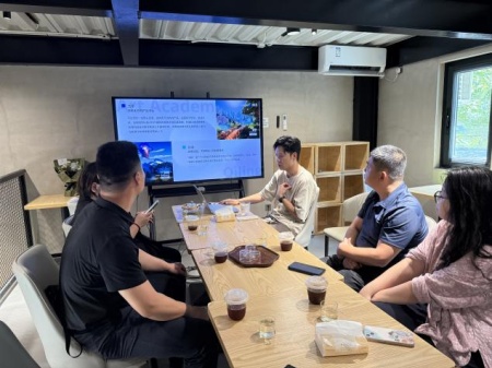 beat365英国官网艺术学院教师团队走访北京澜景科技有限公司——校企携手共探数字艺术新篇