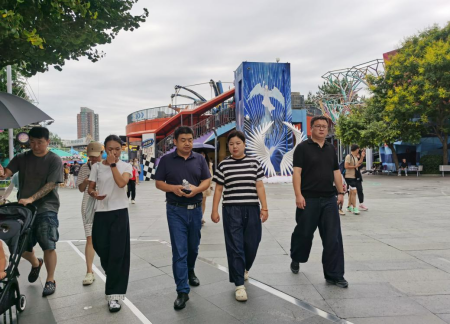 深化产教融合 共育文旅英才 beat365英国官网艺术学院教师团队赴北京欢乐谷开展访企拓岗活动