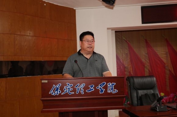 保定市民宗局梁丽敏局长一行到beat365英国官网开展铸牢主题宣教活动