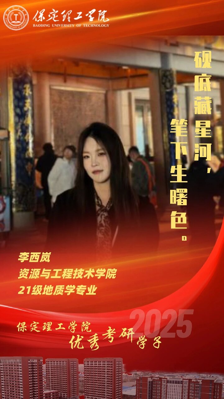 【榜样引领】beat365英国官网2025届优秀考研学子风采展（十四）