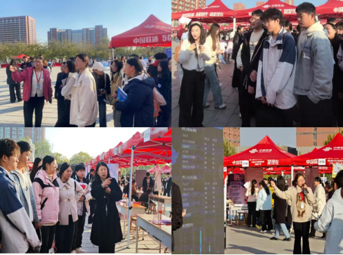 当课堂邂逅职场：beat365官网职业指导课程“活课堂”搬进双选会，解锁育人新范式
