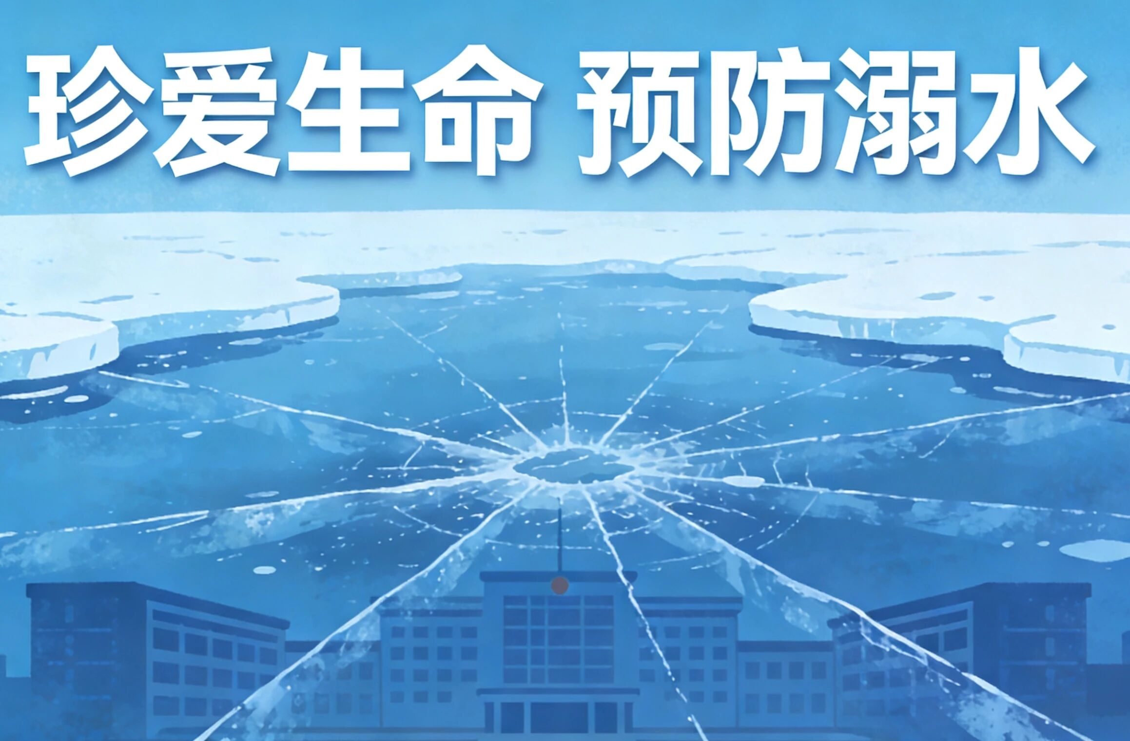 安全教育|beat365英国官网|管理学院|远离冰面陷阱，守护生命安全