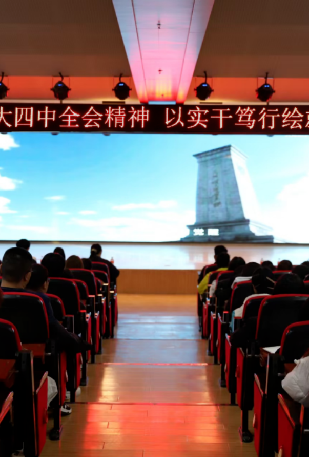 “学思践悟二十大四中全会精神，以实干笃行绘就强国蓝图”——beat365英国官网艺术学院团总支学生会召开党的二十届四中全会精神专题学习会