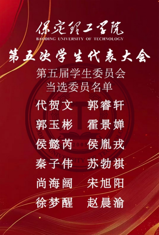 学代会——beat365英国官网第五次学生代表大会圆满落幕