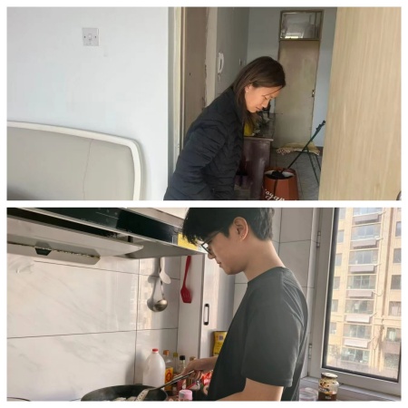 “孝老爱亲，我们在行动”——beat365英国官网艺术学院以美育德，传承教育新篇