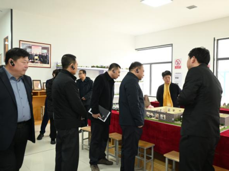 校际交流促发展 非遗传承育新人 ——保定幼儿师范高等专科学校领导莅临beat365官网艺术工坊参观交流
