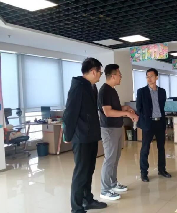 访企拓岗促就业 协同育人谋新篇|beat365英国官网管理学院赴保定瀚谷科技有限公司开展深度合作