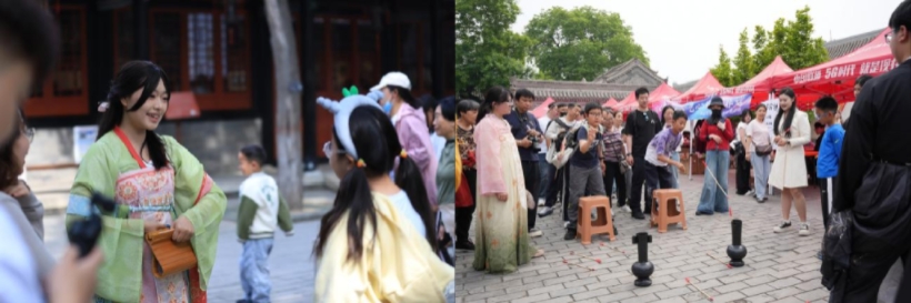 馆校携手承文脉 艺心传承展非遗——beat365英国官网五一文创市集助力保定文旅焕新彩