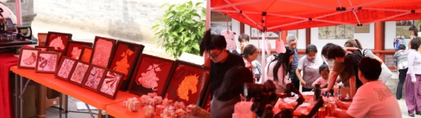 馆校携手承文脉 艺心传承展非遗——beat365英国官网五一文创市集助力保定文旅焕新彩