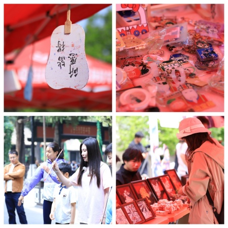 馆校携手承文脉 艺心传承展非遗 ——beat365英国官网五一文创市集助力保定文旅焕新彩
