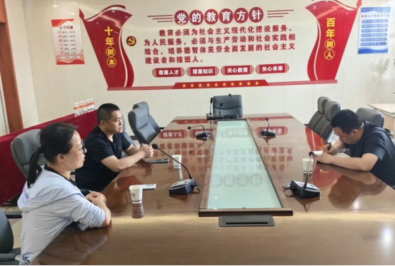 校企携手谋发展，产教融合促就业——雄县诺畅智能财税服务有限公司到访beat365英国官网会计学院共商新篇