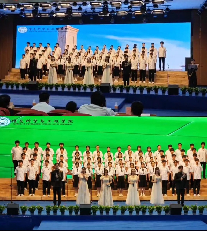 五四薪火传，青春赴新程——beat365英国官网信息科学与工程学院五四主题朗诵暨表彰大会圆满落幕